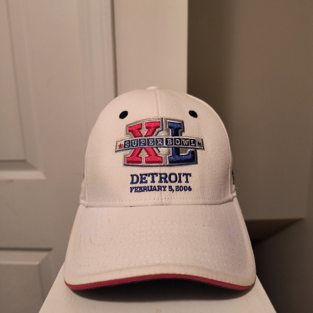 Reebok Pittsburgh Steelers Super Bowl XL White Hats
